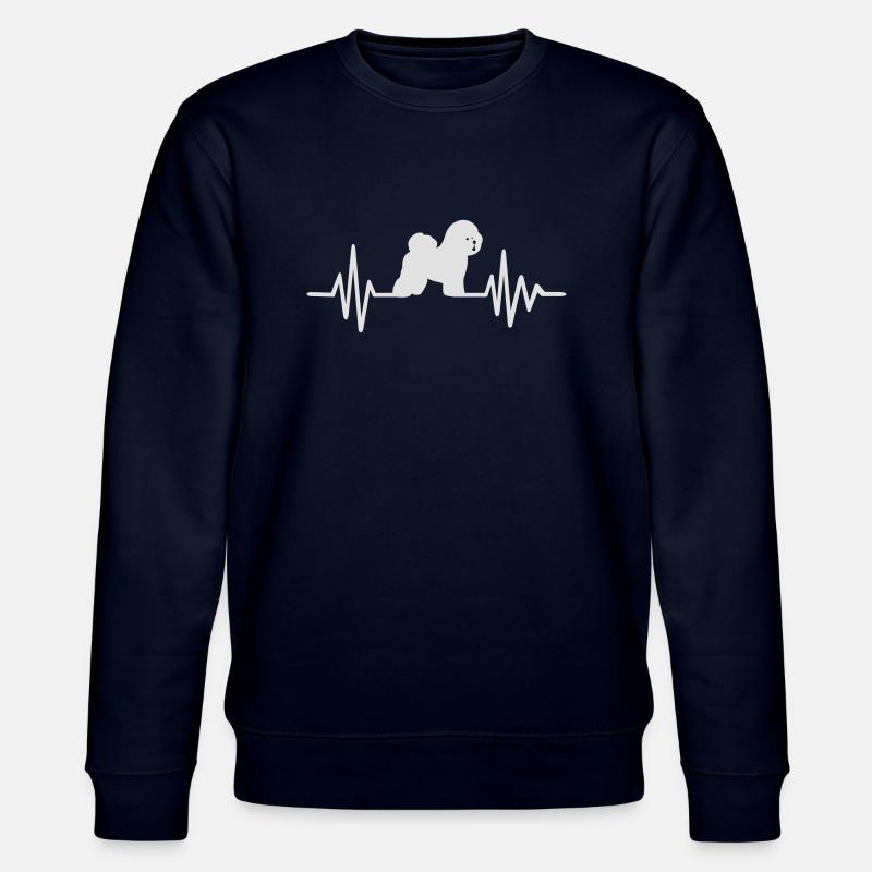 Bichon Frise - Sweat bio CHANGER Stanley/Stella Unisexe - marine