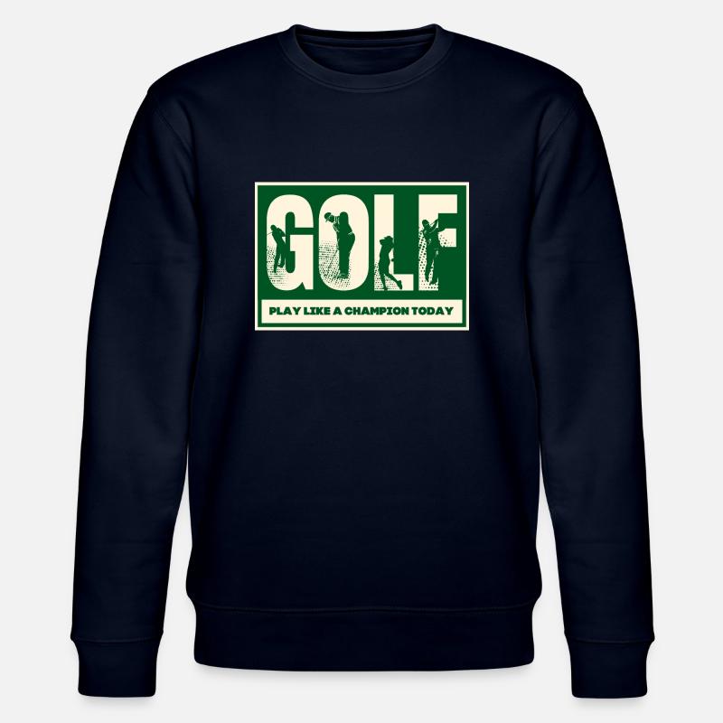 Golf Love - Stanley/Stella Unisex Bio-Sweatshirt CHANGER  - Navy