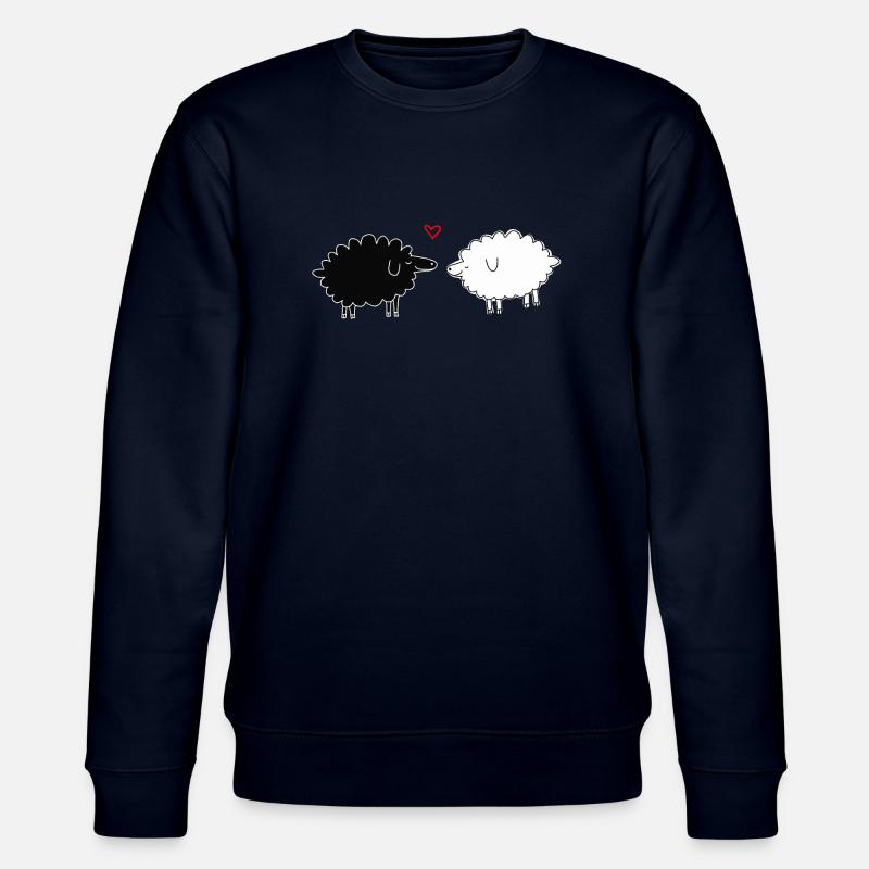 Schafe - Stanley/Stella Unisex Bio-Sweatshirt CHANGER  - Navy