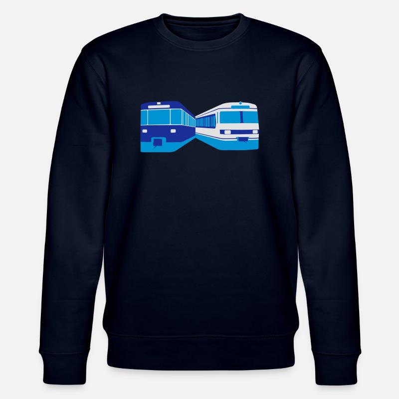 U-Bahn + S-Bahn München - Stanley/Stella Unisex Bio-Sweatshirt CHANGER  - Navy