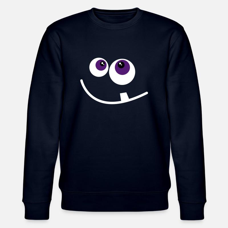 visage de monstre mignon - Sweat bio CHANGER Stanley/Stella Unisexe - marine