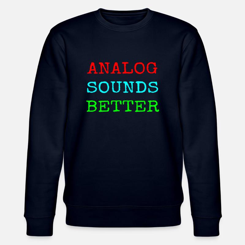 Analog Sound Better - Stanley/Stella Unisex Bio-Sweatshirt CHANGER  - Navy