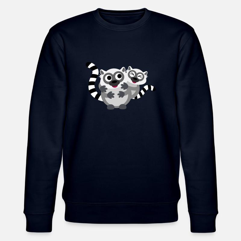 Klammeraffen - Lemur - Stanley/Stella Unisex Bio-Sweatshirt CHANGER - Navy