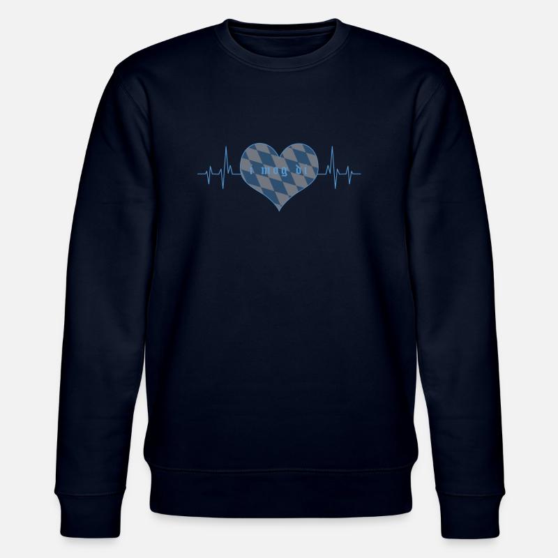i mog di - Stanley/Stella Unisex Bio-Sweatshirt CHANGER  - Navy