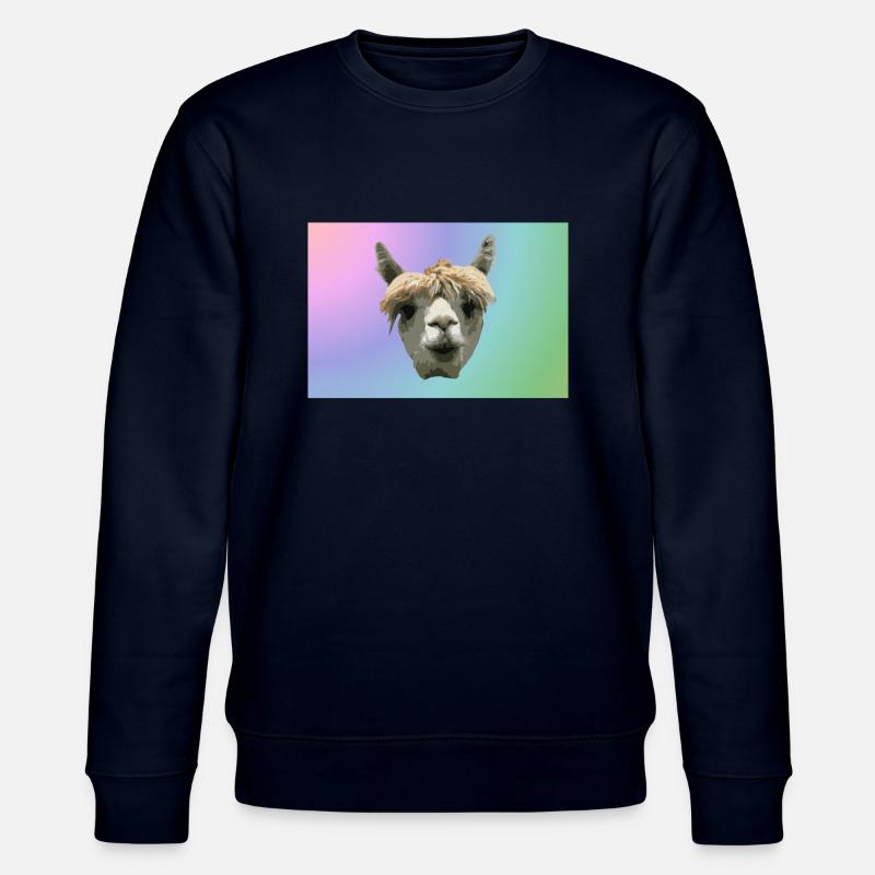 brotdose lama - Stanley/Stella Unisex Bio-Sweatshirt CHANGER  - Navy