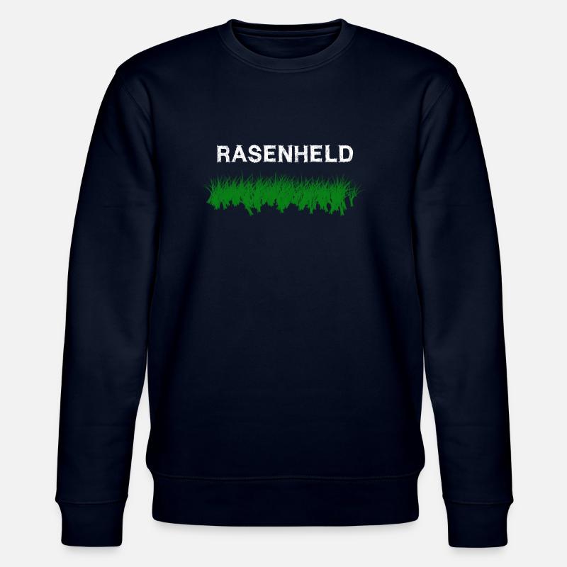 Rasenheld - Gartenarbeit ist sein Revier - Stanley/Stella Unisex Bio-Sweatshirt CHANGER  - Navy
