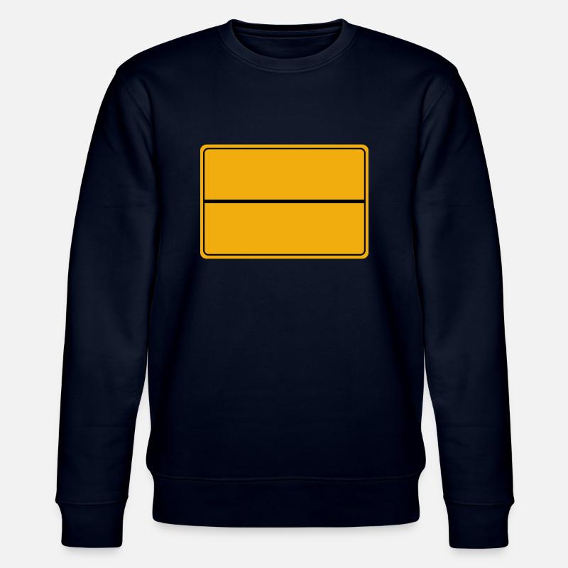 Panneau de lieu Panneau de lieu Allemagne - Sweat bio CHANGER Stanley/Stella Unisexe - marine