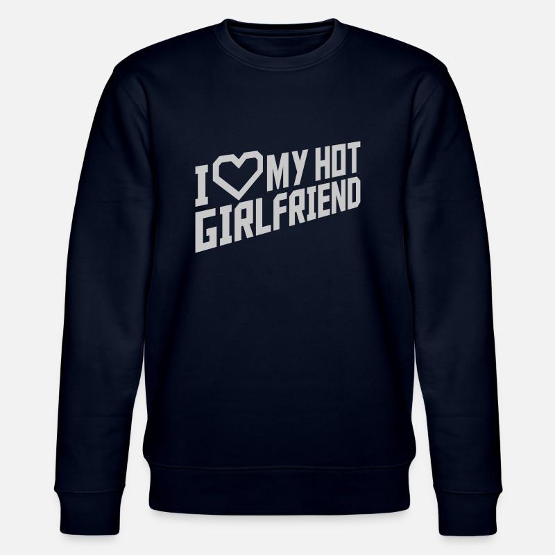 J’aime ma petite amie - Sweat bio CHANGER Stanley/Stella Unisexe - marine