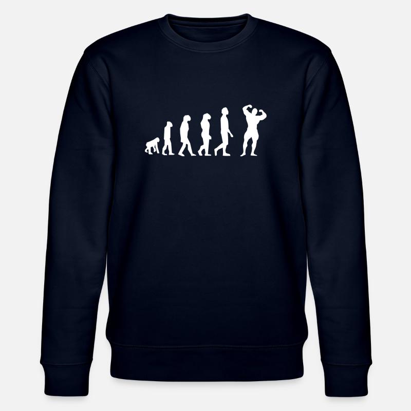 Bodybuilding Evolution - Stanley/Stella Unisex Bio-Sweatshirt CHANGER  - Navy