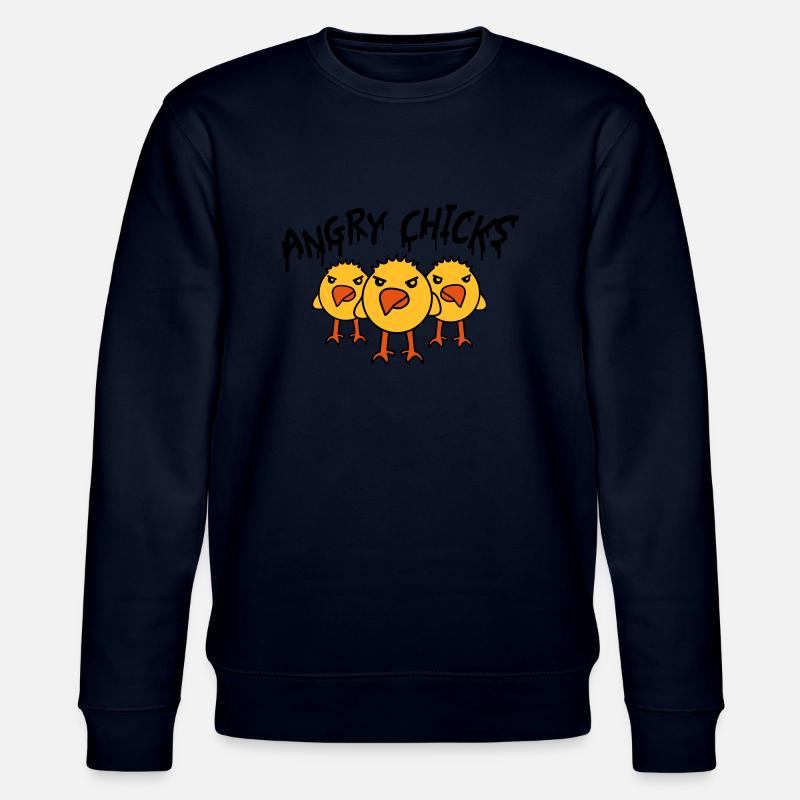 Angry Chicks - Sweat bio CHANGER Stanley/Stella Unisexe - marine