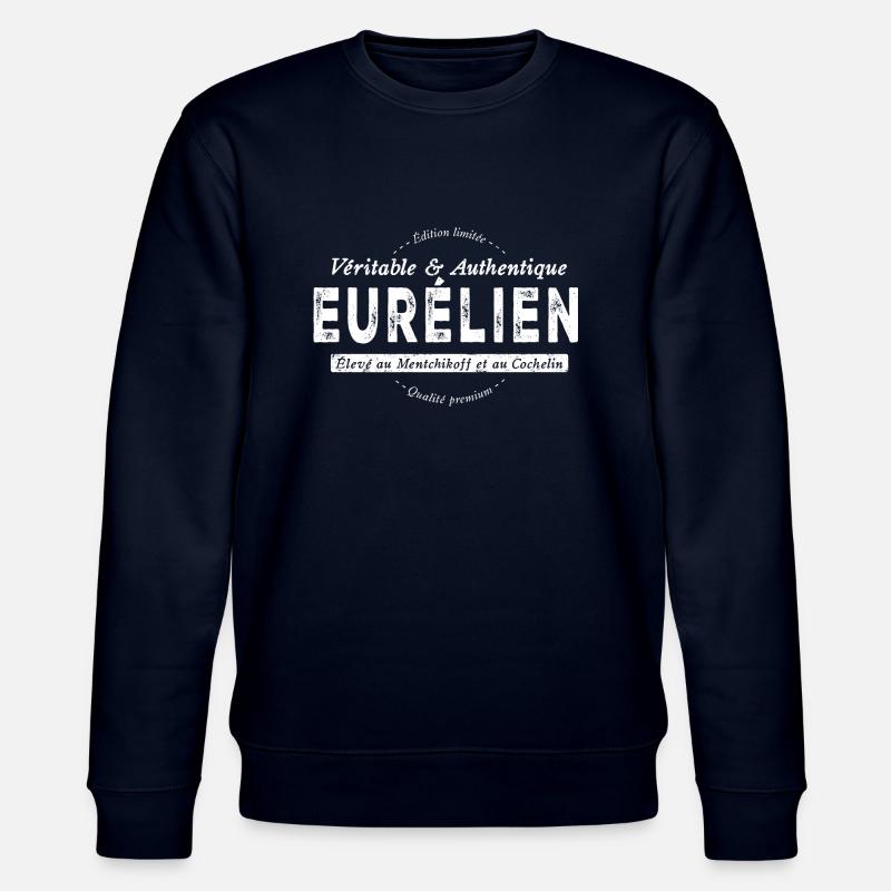 Eurélien de l'Eure et Loire - Sweat bio CHANGER Stanley/Stella Unisexe - marine