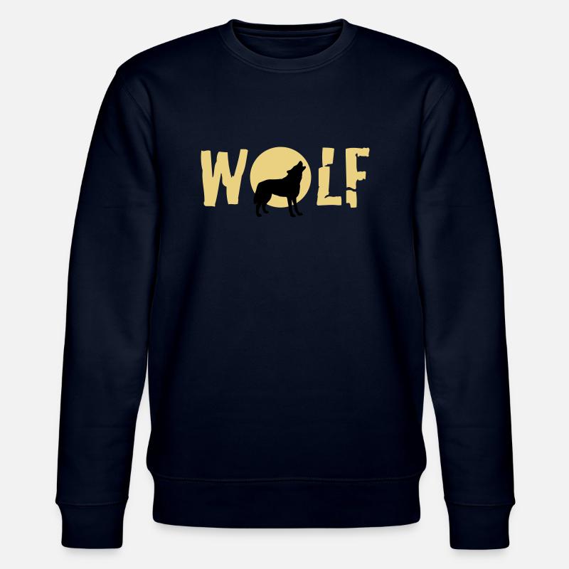 wolf_092011_c_2c - Stanley/Stella CHANGER Unisex Organic Sweatshirt - navy