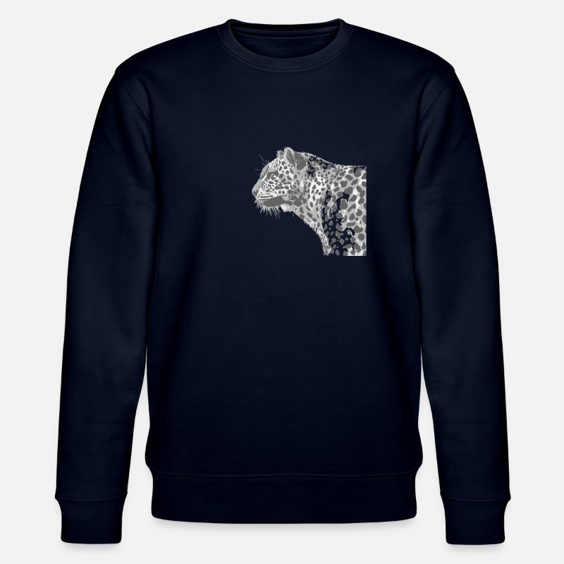 leopard - Stanley/Stella Unisex Bio-Sweatshirt CHANGER  - Navy