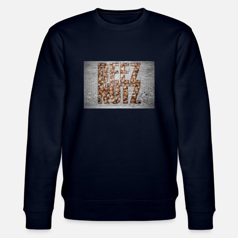 Deez Nutz Graffiti - Stanley/Stella CHANGER Unisex Organic Sweatshirt - navy
