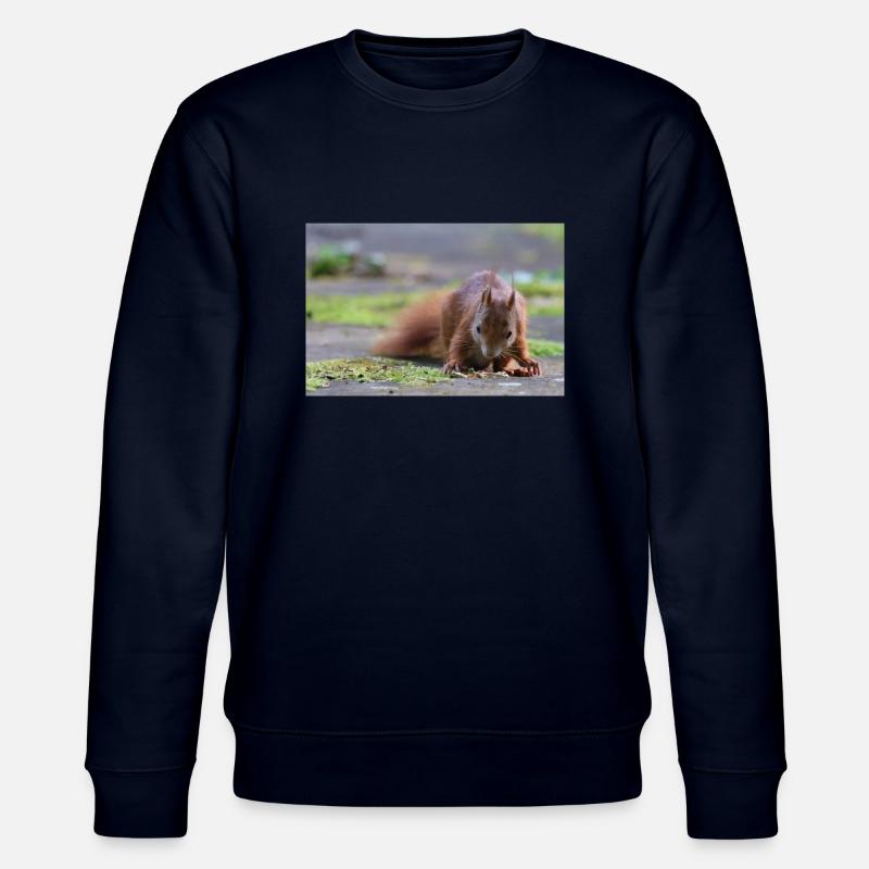 Eichhörnchen - Stanley/Stella Unisex Bio-Sweatshirt CHANGER  - Navy