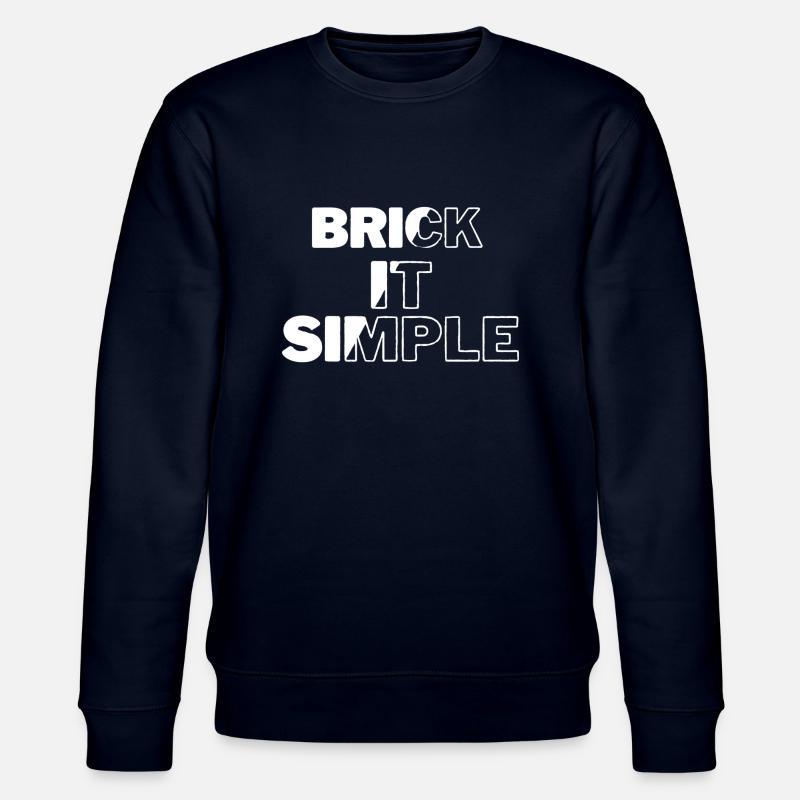 Briquer c’est simple - Sweat bio CHANGER Stanley/Stella Unisexe - marine