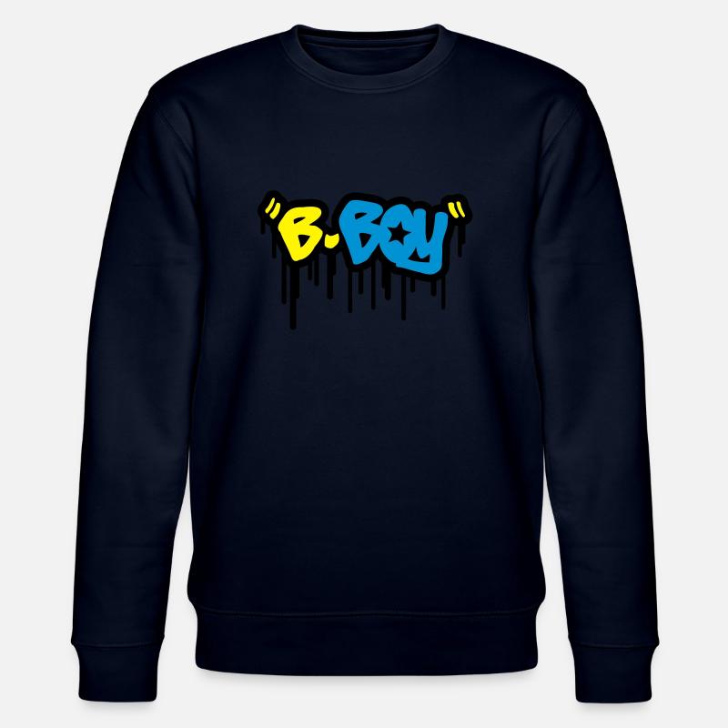 b_boy_t3 - Stanley/Stella Unisex Bio-Sweatshirt CHANGER  - Navy