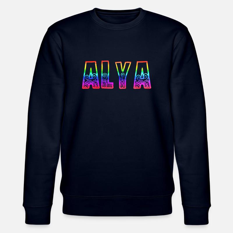alya rs regenbogen - Stanley/Stella Unisex Bio-Sweatshirt CHANGER  - Navy
