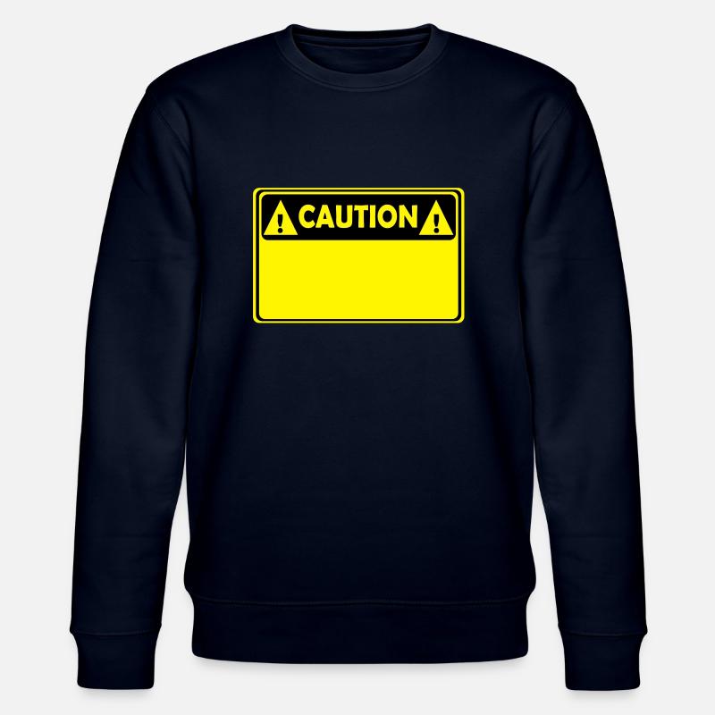 CAUTION - Stanley/Stella Unisex Bio-Sweatshirt CHANGER  - Navy