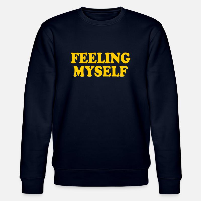 feeling myself - Stanley/Stella Unisex Bio-Sweatshirt CHANGER  - Navy