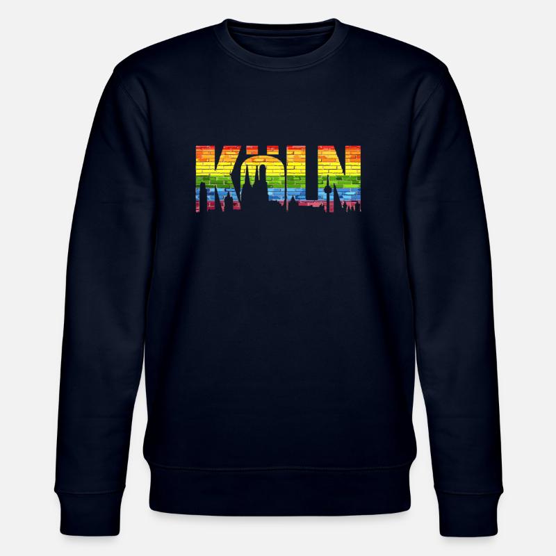 Fierté LGBT de Cologne - Sweat bio CHANGER Stanley/Stella Unisexe - marine