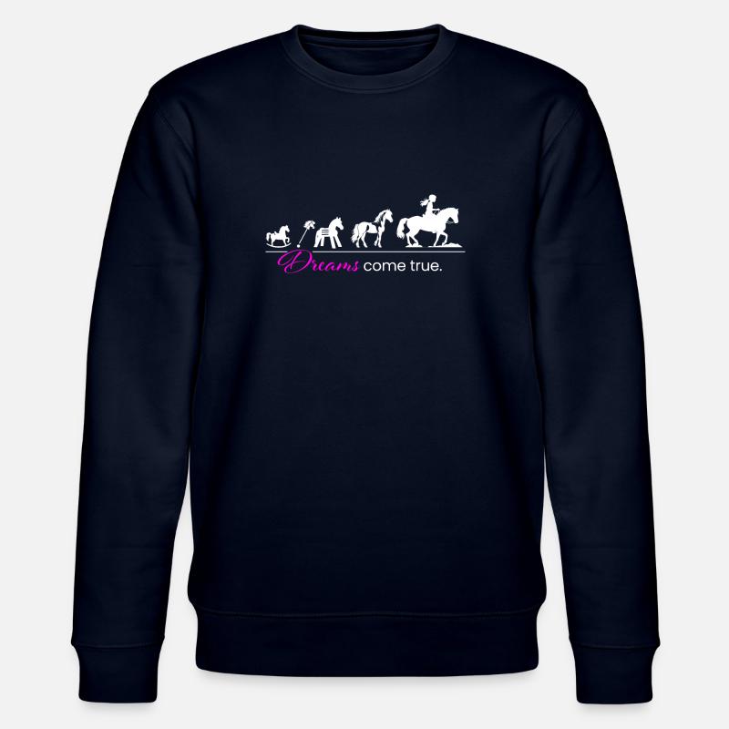 Horse Dream Evolution - Stanley/Stella CHANGER Unisex Organic Sweatshirt - navy