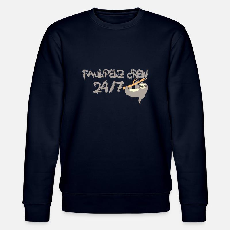 Faulpelz Crew 24/7 - Stanley/Stella Unisex Bio-Sweatshirt CHANGER  - Navy