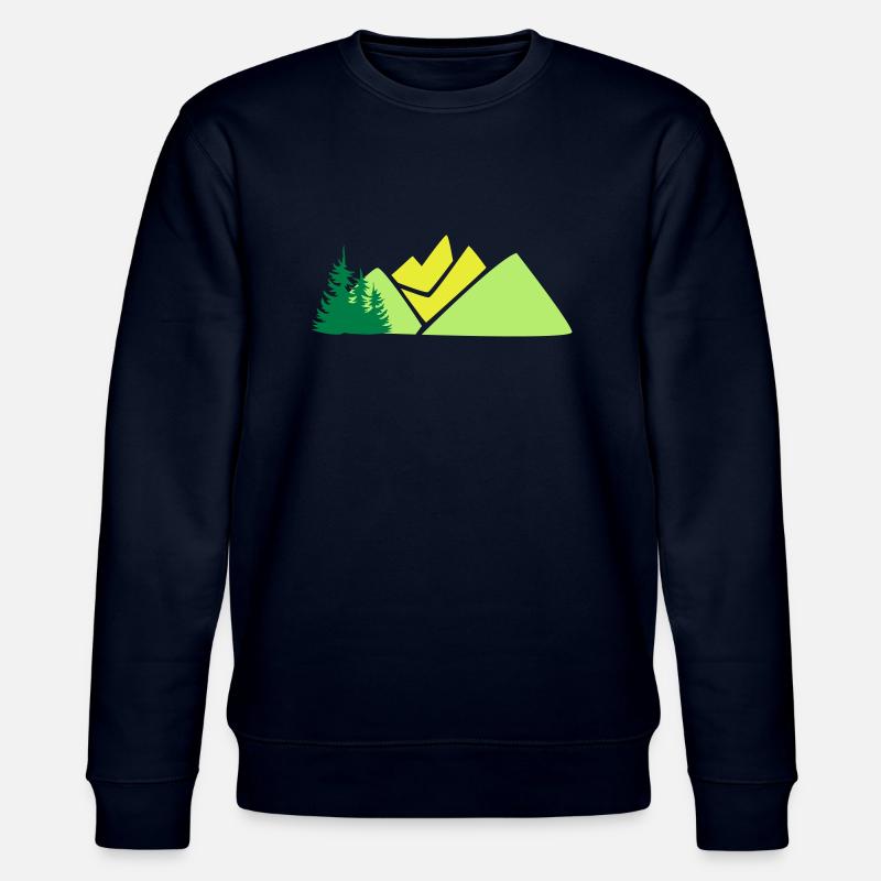 Berge - Stanley/Stella Unisex Bio-Sweatshirt CHANGER  - Navy