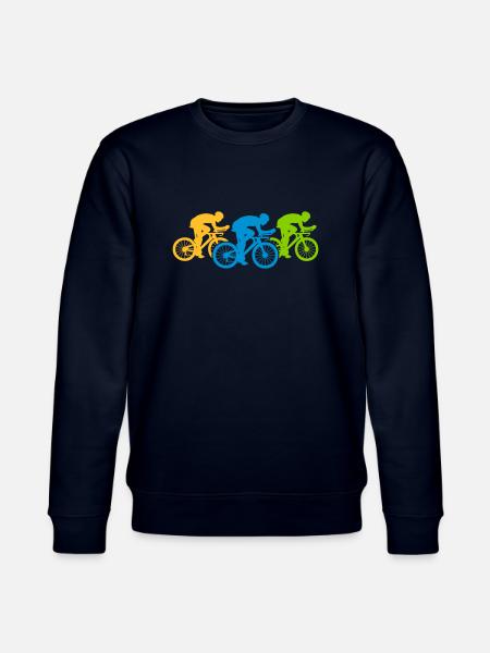 Bicycle Team Triathlon - Stanley/Stella CHANGER Unisex Organic Sweatshirt - navy