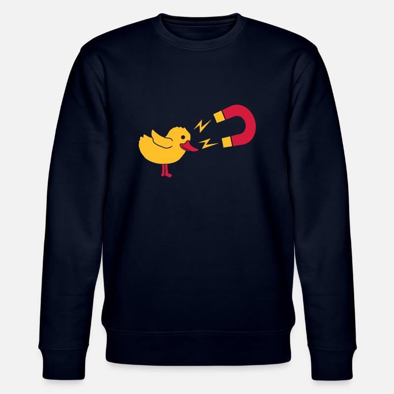 Logo Chick Magnet Frauenheld - Stanley/Stella Unisex Bio-Sweatshirt CHANGER  - Navy