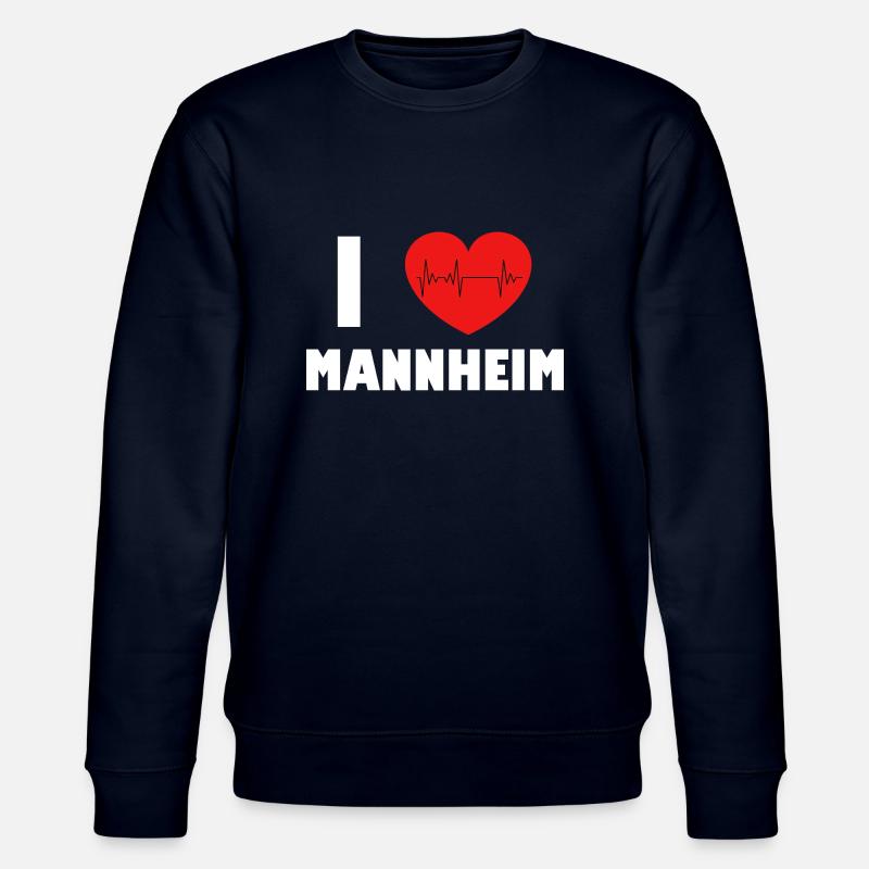 Mannheim Monnem - Stanley/Stella Unisex Bio-Sweatshirt CHANGER  - Navy
