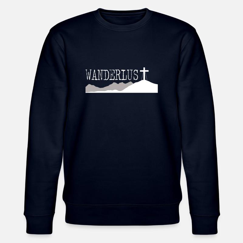 Wanderlust - Stanley/Stella Unisex Bio-Sweatshirt CHANGER  - Navy