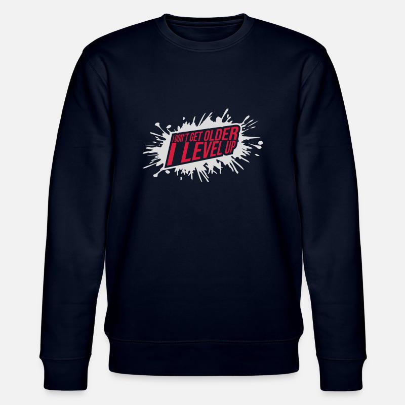 get older level up - Stanley/Stella Unisex Bio-Sweatshirt CHANGER  - Navy