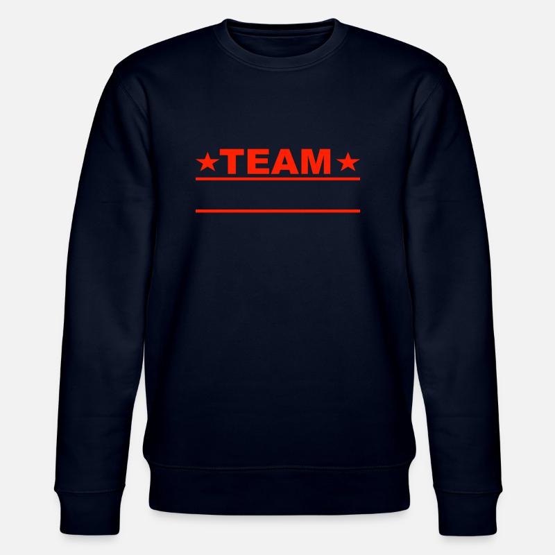 Motif d’équipe - Sweat bio CHANGER Stanley/Stella Unisexe - marine