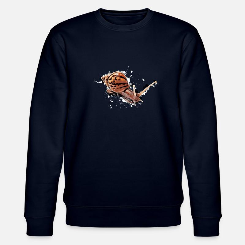 escargot avec des points - Sweat bio CHANGER Stanley/Stella Unisexe - marine