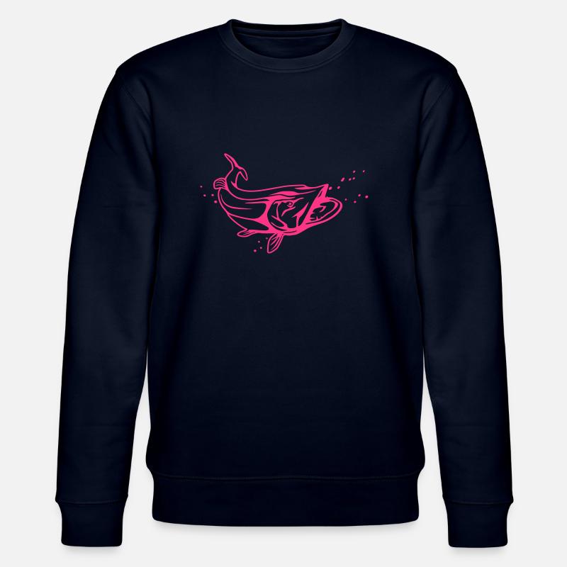 Hecht - Stanley/Stella Unisex Bio-Sweatshirt CHANGER  - Navy