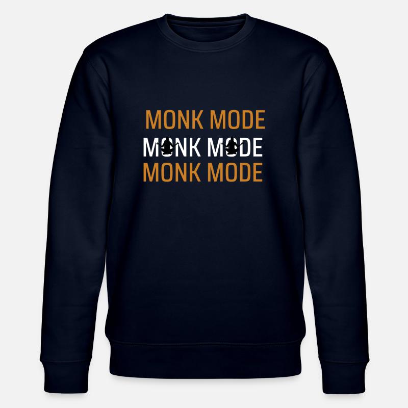 Monk mode Méditation - Sweat bio CHANGER Stanley/Stella Unisexe - marine