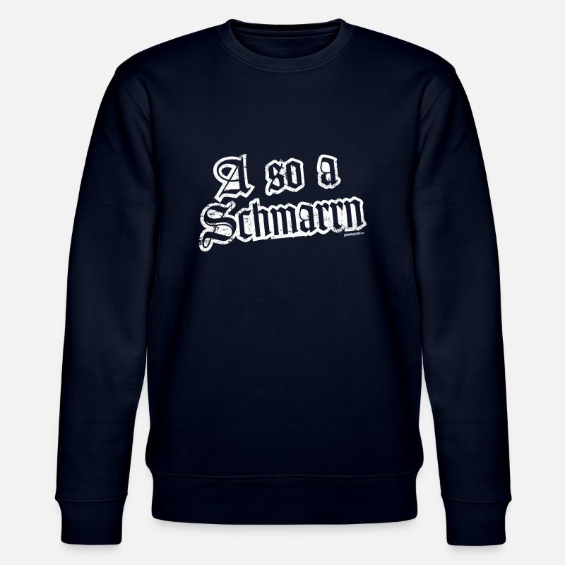 A so a Schmarrn - Stanley/Stella Unisex Bio-Sweatshirt CHANGER - Navy