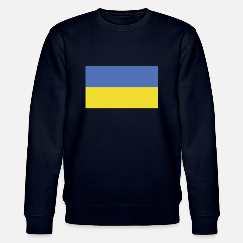 Ukraine Flagg Flage - Stanley/Stella Unisex Bio-Sweatshirt CHANGER  - Navy