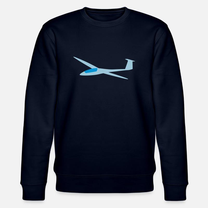 Segelflugzeug - Stanley/Stella Unisex Bio-Sweatshirt CHANGER  - Navy
