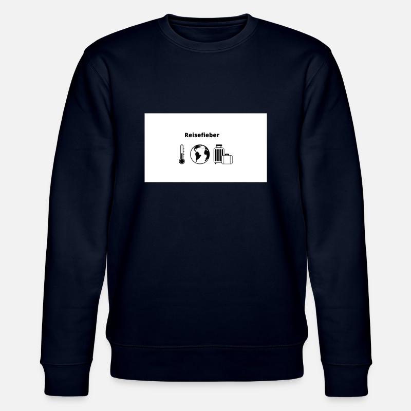 Fièvre du voyage - Sweat bio CHANGER Stanley/Stella Unisexe - marine