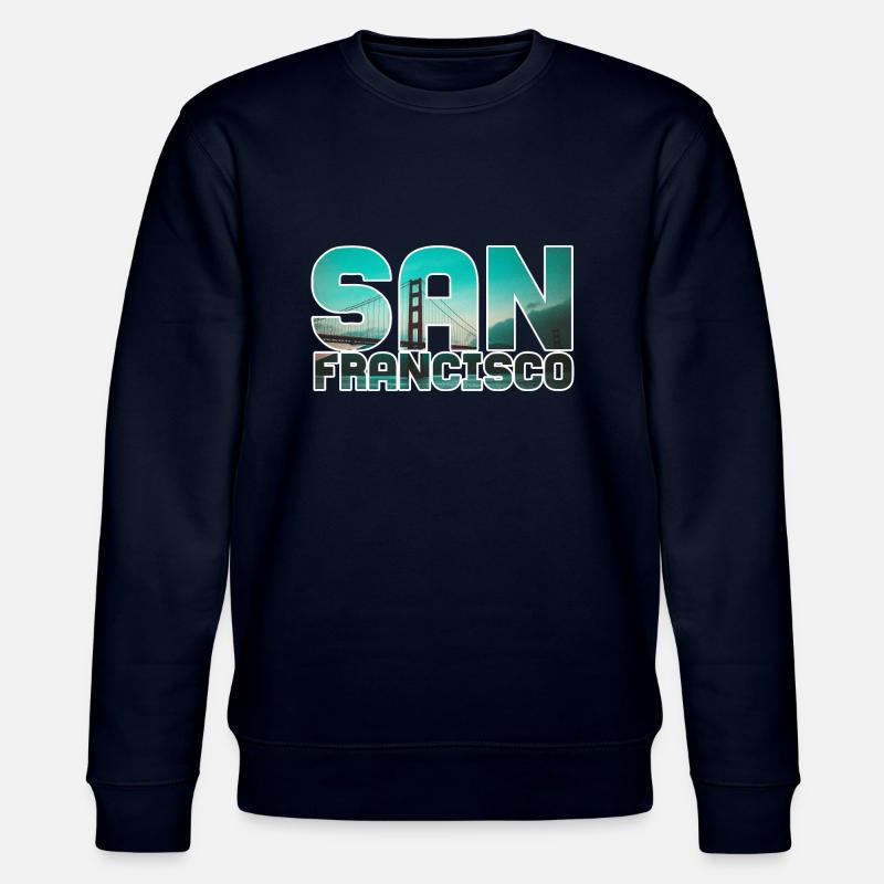 San Francisco - Stanley/Stella Unisex Bio-Sweatshirt CHANGER  - Navy