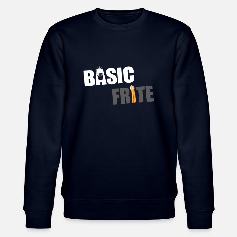 Basic frite 1 - Sweat bio CHANGER Stanley/Stella Unisexe - marine
