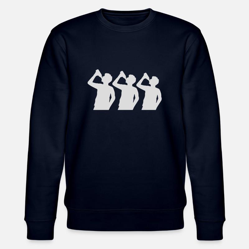 Silhouette 3 Friends Bière - Sweat bio CHANGER Stanley/Stella Unisexe - marine