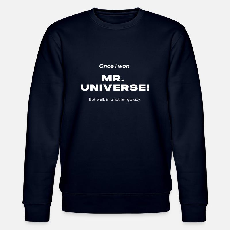 MR. UNIVERSE - Stanley/Stella Unisex Bio-Sweatshirt CHANGER - Navy