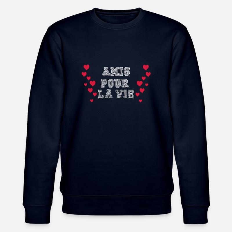 Amis pour la vie - Sweat bio CHANGER Stanley/Stella Unisexe - marine