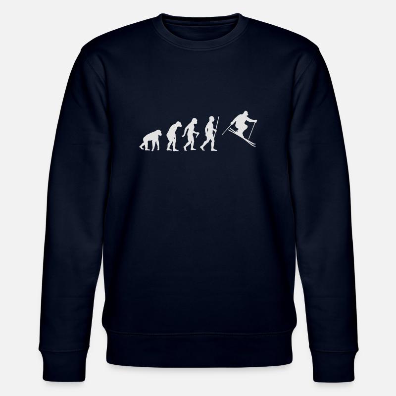 Ski Evolution - Sweat bio CHANGER Stanley/Stella Unisexe - marine