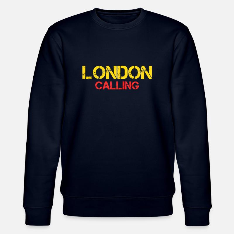Londres design - Sweat bio CHANGER Stanley/Stella Unisexe - marine