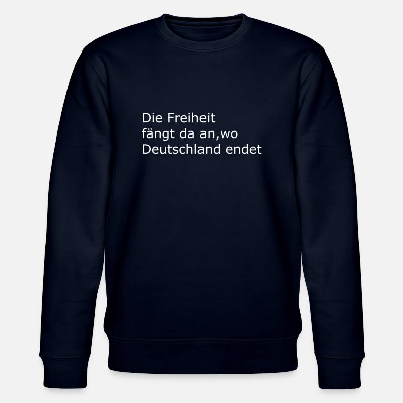 Auswandern - Stanley/Stella Unisex Bio-Sweatshirt CHANGER  - Navy