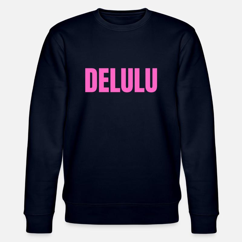 DELULU - Stanley/Stella Unisex Bio-Sweatshirt CHANGER  - Navy